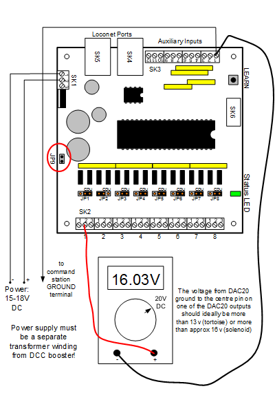 dac20 older no track power multimeter diagram